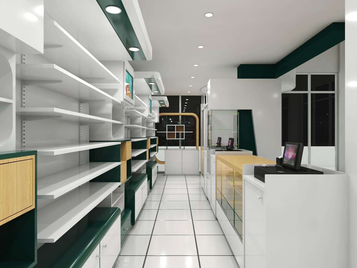 Pharmacy store fixture