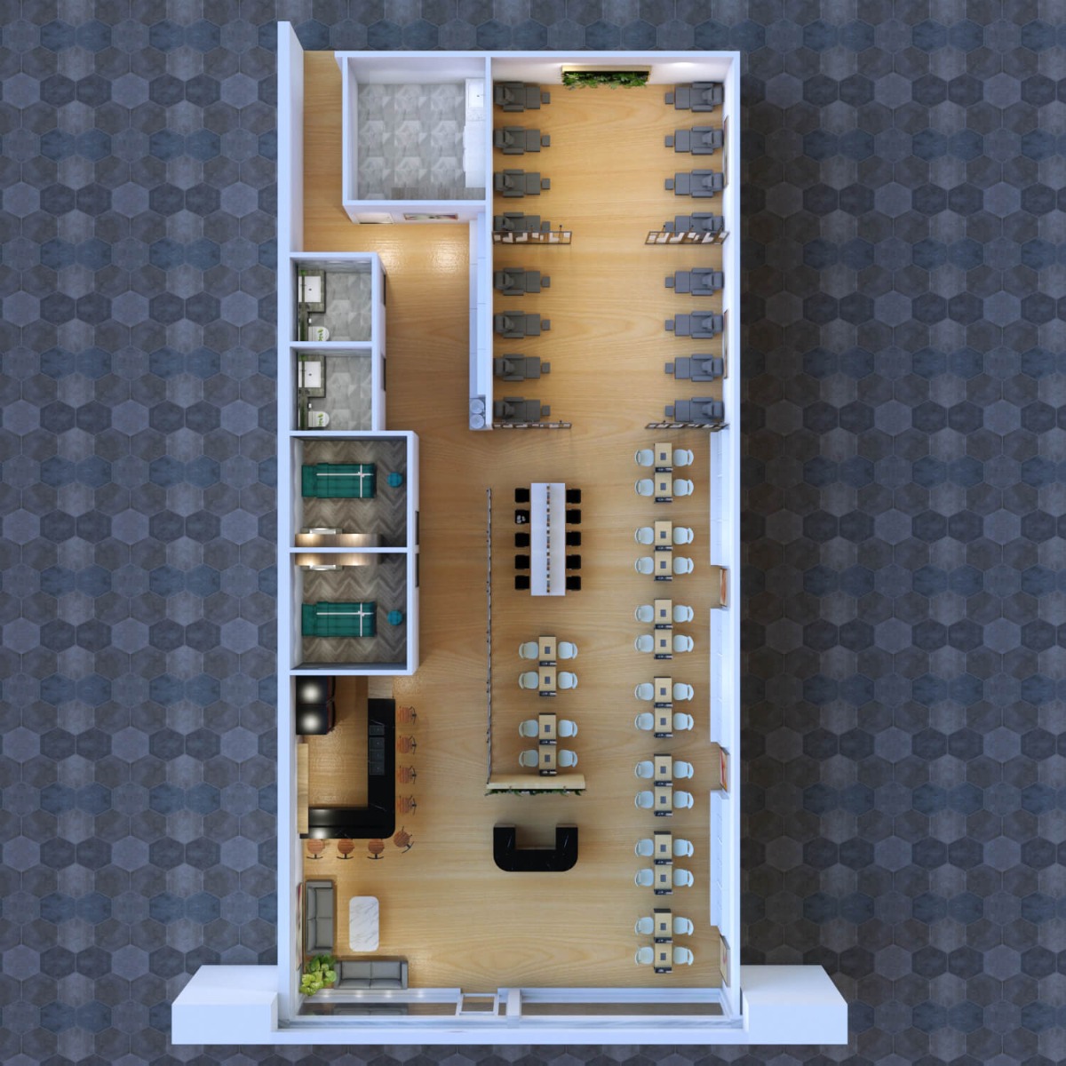 nail Layout design