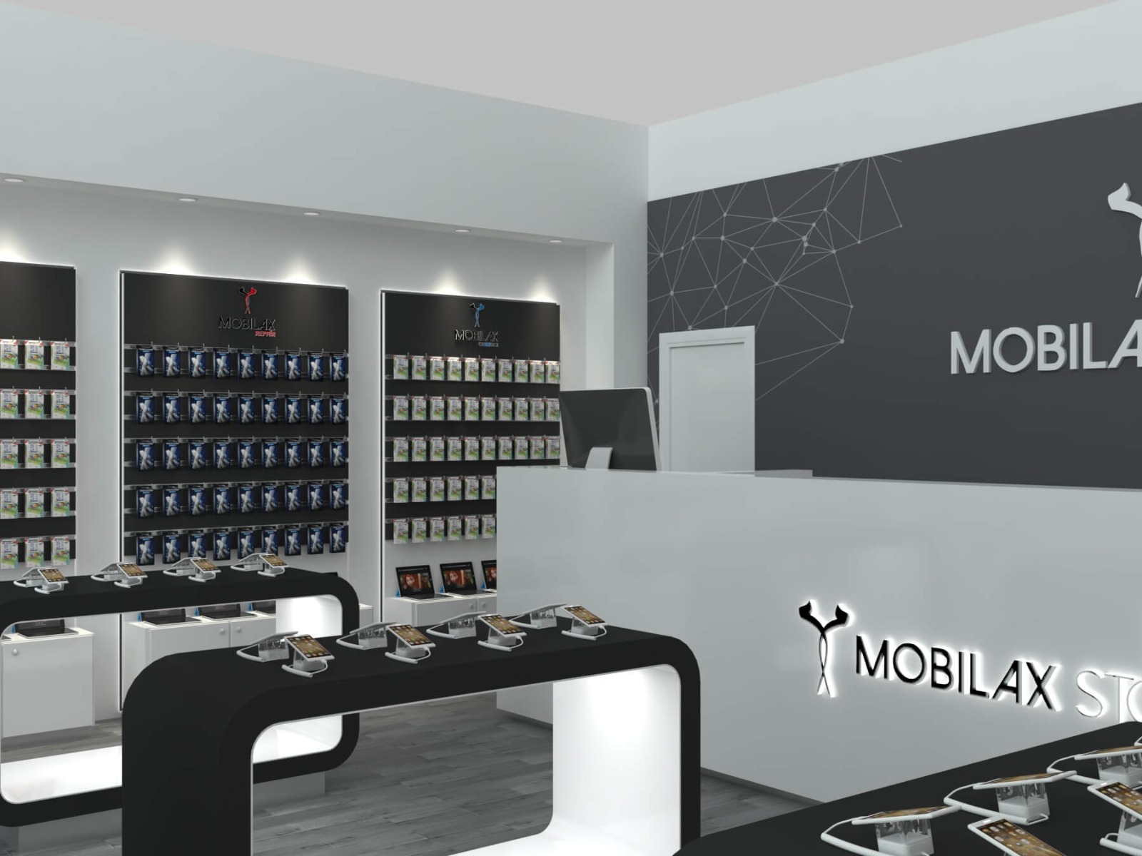 Phone display counter