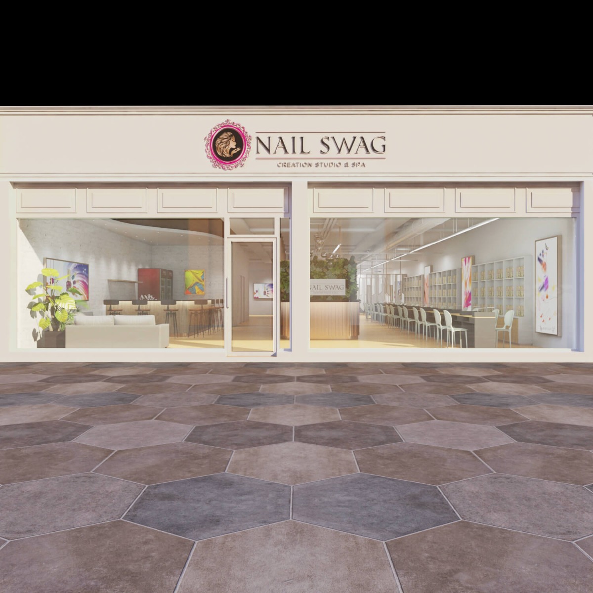 Nail shop design