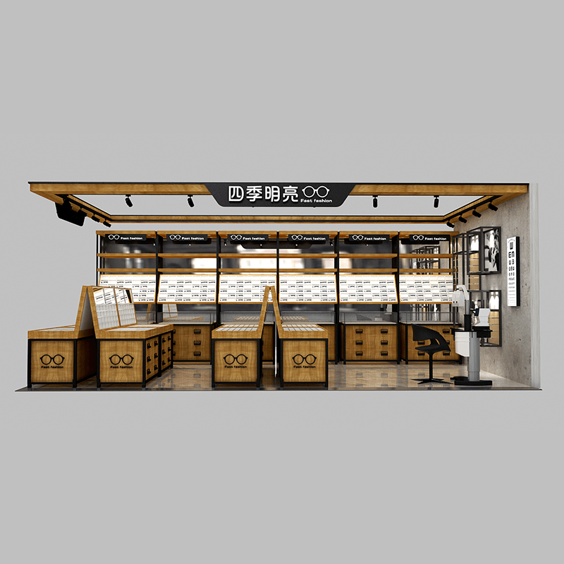 Optical store display furniture