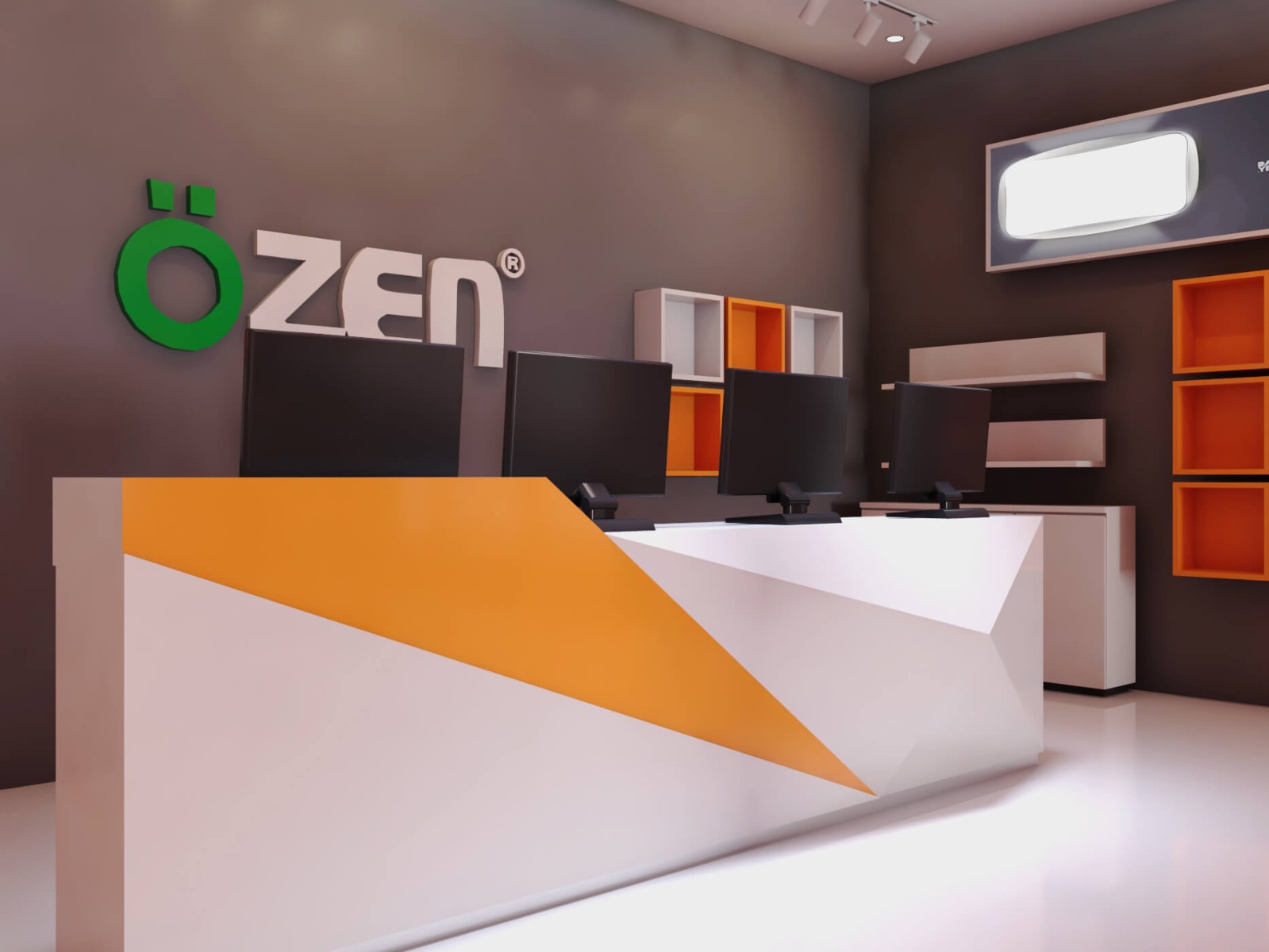 Cashier desk