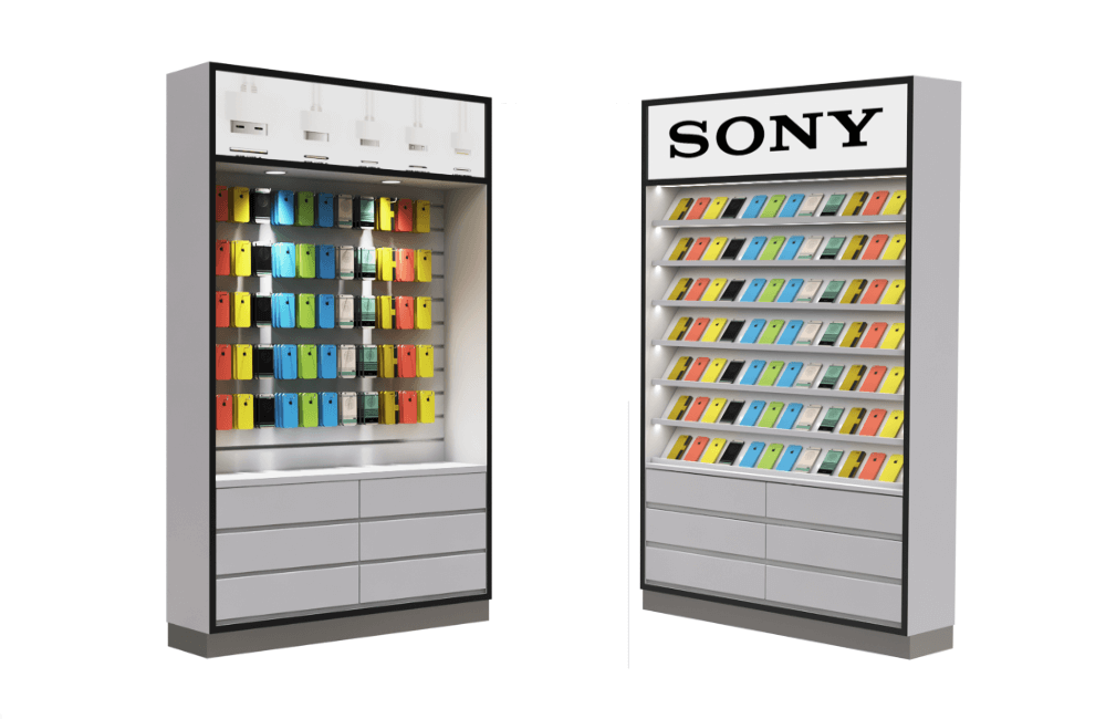 Wall display showcase